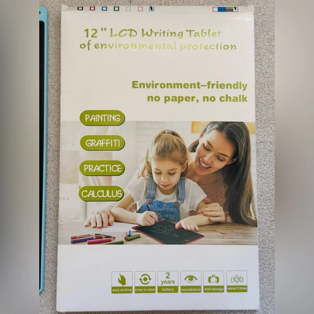 NWT 12”LCD Writing Tablet - Blue